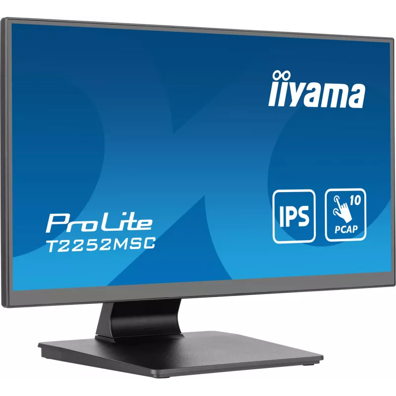 iiyama ProLite T2252MSC-B2 Computer-Monitor 54,6 cm (21,5 Zoll) 1920 x 1080 Pixel Full HD LCD Touchscreen Schwarz