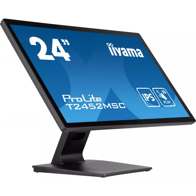 Monitor IIYAMA T2452MSC-B1 23,8 Zoll IPS M-Touch HDMI+USB