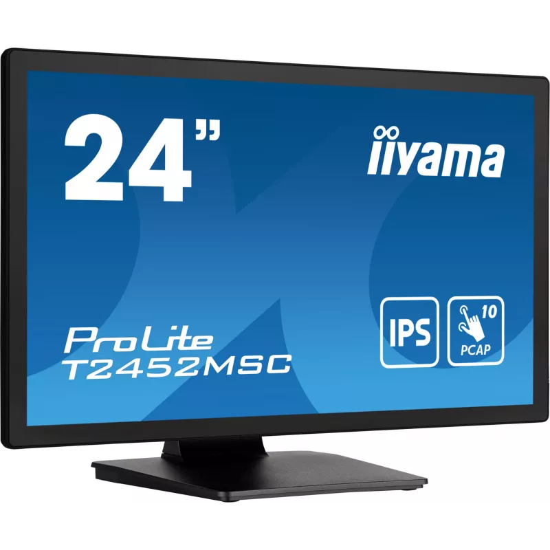 Monitor IIYAMA T2452MSC-B1 23,8 Zoll IPS M-Touch HDMI+USB
