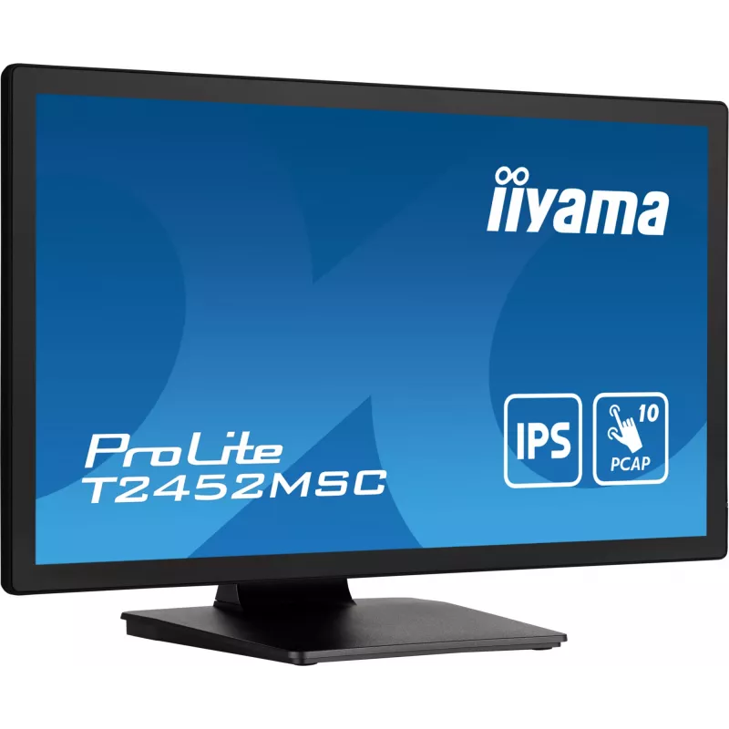 Monitor IIYAMA T2452MSC-B1 23,8 Zoll IPS M-Touch HDMI+USB
