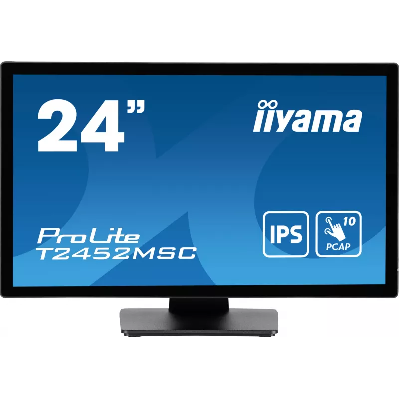 Monitor IIYAMA T2452MSC-B1 23,8 Zoll IPS M-Touch HDMI+USB