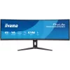 iiyama G-MASTER 45 inch LCD Curved Business UWQHD Computer Monitor 113 cm (44,5 inch) 5120 x 1440 Pixel Dual QHD LED Schwarz