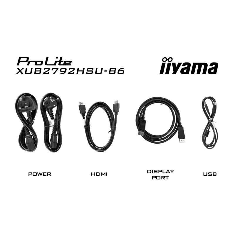 iiyama XUB2792HSU-B6 Computer Monitor 68,6 cm (27 Zoll) 1920 x 1080 Pixel Full HD LED Schwarz