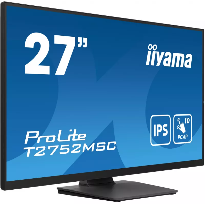 iiyama ProLite T2752MSC-B1 Computermonitor 68,6 cm (27 Zoll) 1920 x 1080 Pixel Full HD LED Touchscreen Schwarz