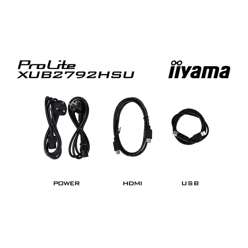 iiyama ProLite XUB2792HSU-W6 Computer Monitor 68,6 cm (27 Zoll) 1920 x 1080 Pixel Full HD LED Weiß