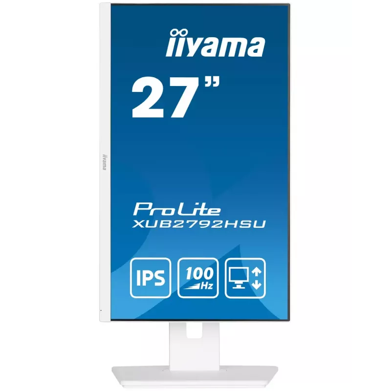 iiyama ProLite XUB2792HSU-W6 Computer Monitor 68,6 cm (27 Zoll) 1920 x 1080 Pixel Full HD LED Weiß