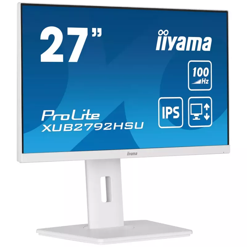 iiyama ProLite XUB2792HSU-W6 Computer Monitor 68,6 cm (27 Zoll) 1920 x 1080 Pixel Full HD LED Weiß