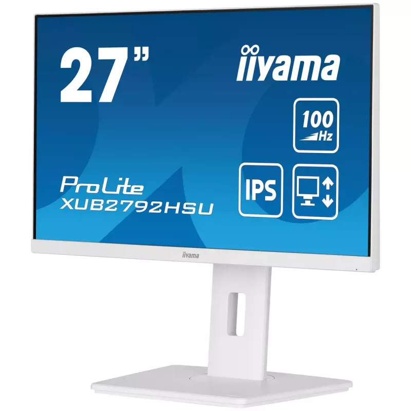 iiyama ProLite XUB2792HSU-W6 Computer Monitor 68,6 cm (27 Zoll) 1920 x 1080 Pixel Full HD LED Weiß