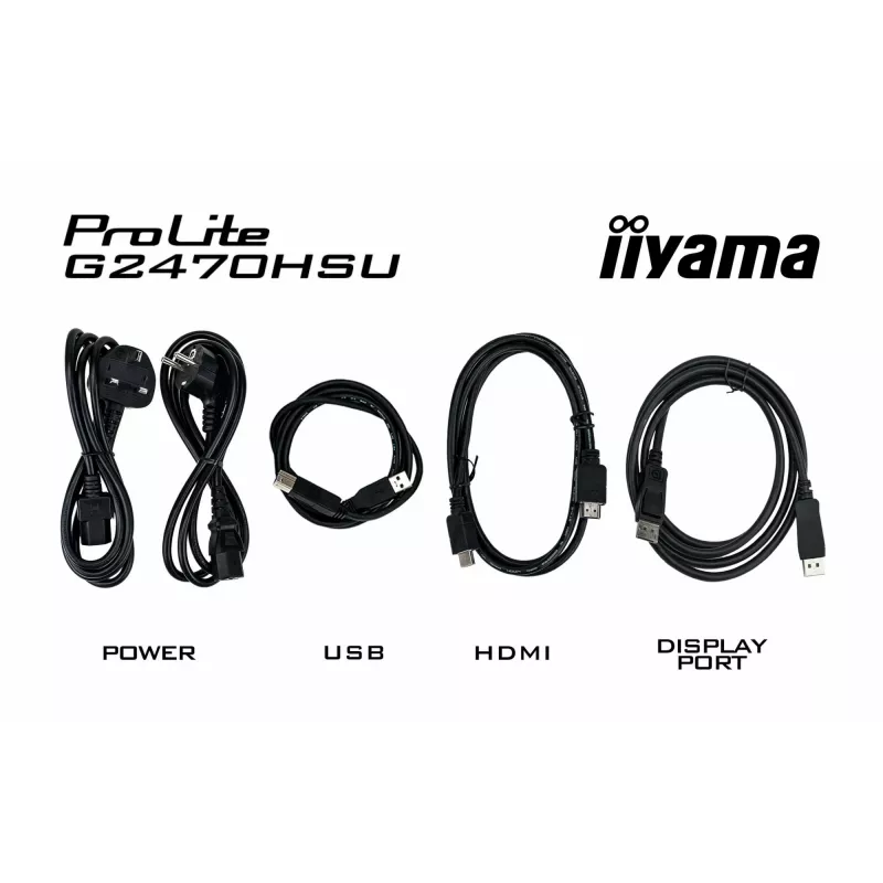 iiyama G-MASTER G2470HSU-B6 Computer Monitor 60,5 cm (23,8 Zoll) 1920 x 1080 Pixel Full HD LCD Schwarz