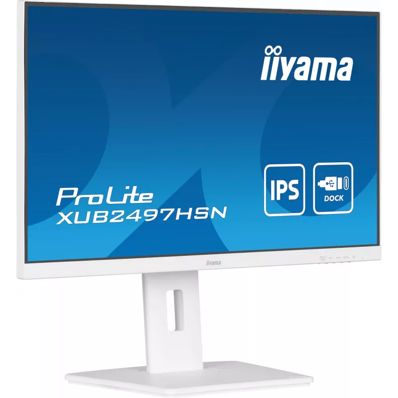 iiyama ProLite XUB2497HSN-W2 Computer Monitor 60,5 cm (23,8 Zoll) 1920 x 1080 Pixel Full HD LED Weiß