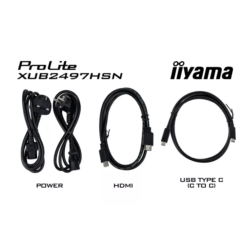 iiyama ProLite XUB2497HSN-W2 Computer Monitor 60,5 cm (23,8 Zoll) 1920 x 1080 Pixel Full HD LED Weiß