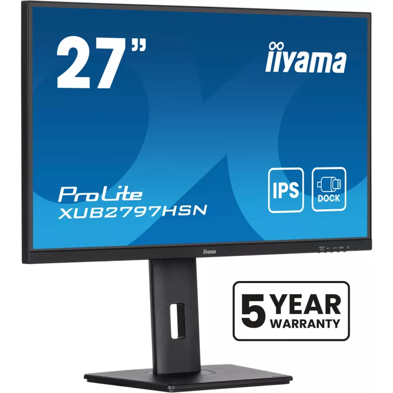 iiyama ProLite XUB2797HSN-B2 Computer Monitor 68,6 cm (27 Zoll) 1920 x 1080 Pixel Full HD LED Schwarz