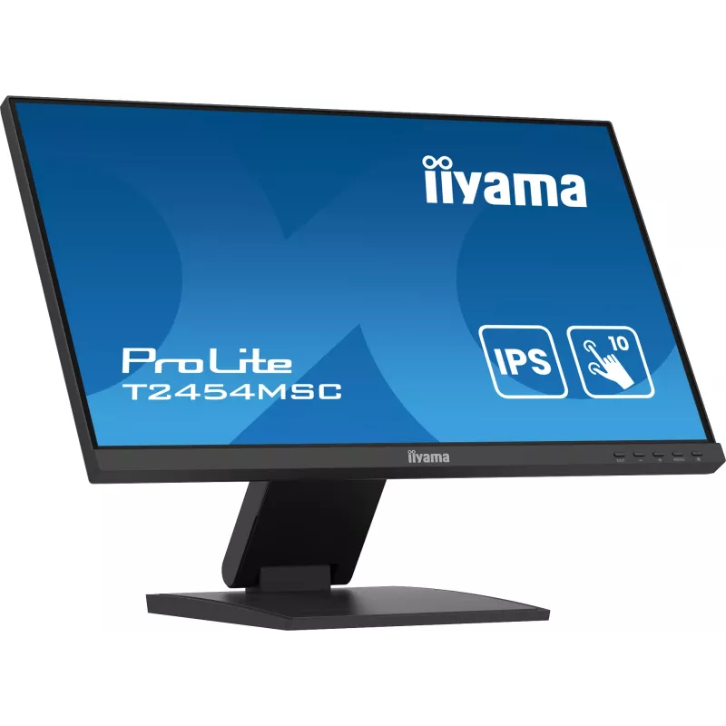 iiyama ProLite T2454MSC-B2AG Computer-Monitor 60,5 cm (23,8 Zoll) 1920 x 1080 Pixel Full HD LED Touchscreen Multi-User Schwarz