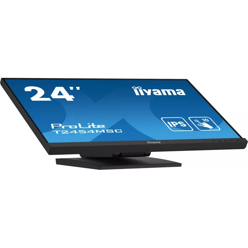 iiyama ProLite T2454MSC-B2AG Computer-Monitor 60,5 cm (23,8 Zoll) 1920 x 1080 Pixel Full HD LED Touchscreen Multi-User Schwarz