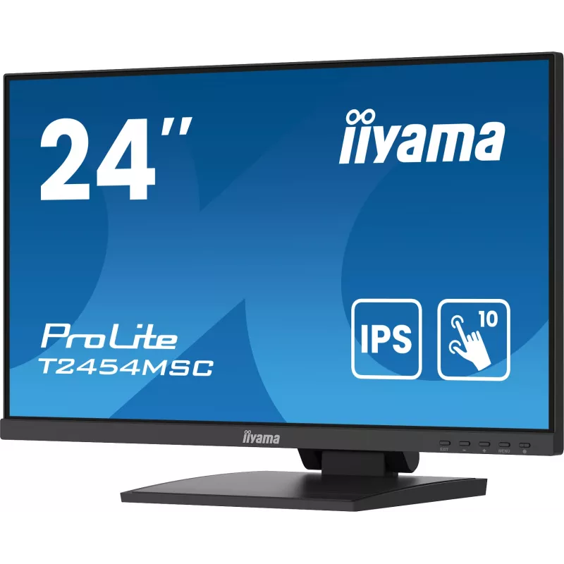iiyama ProLite T2454MSC-B2AG Computer-Monitor 60,5 cm (23,8 Zoll) 1920 x 1080 Pixel Full HD LED Touchscreen Multi-User Schwarz