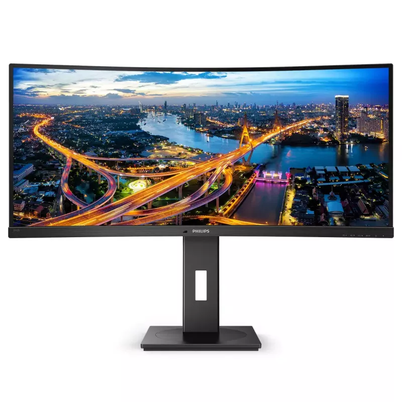 Philips B Line 346B1C/00 Computer Monitor 86,4 cm (34 Zoll) 3440 x 1440 Pixel Quad HD LCD Schwarz