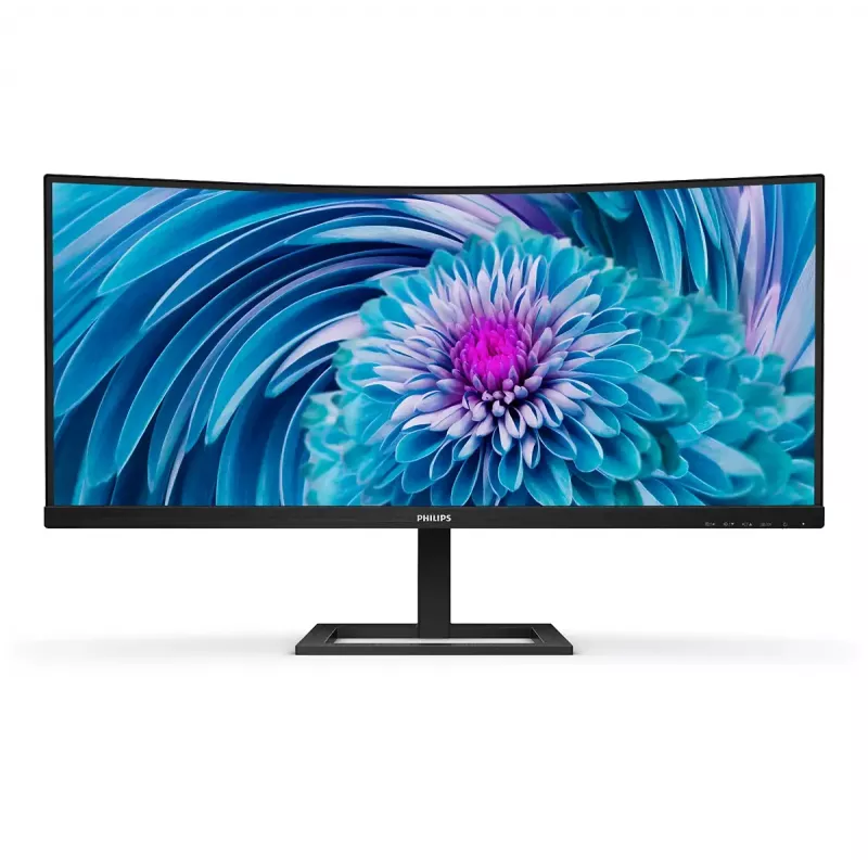 Philips E Line 346E2CUAE/00 Computer Monitor 86,4 cm (34 Zoll) 3440 x 1440 Pixel Wide Quad HD+ LCD Schwarz