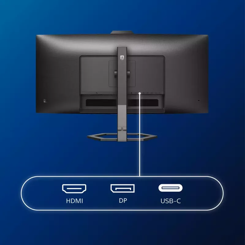 Philips 5000 series 34E1C5600HE/00 Computermonitor 86,4 cm (34 Zoll) 3440 x 1440 Pixel 4K Ultra HD LED Schwarz