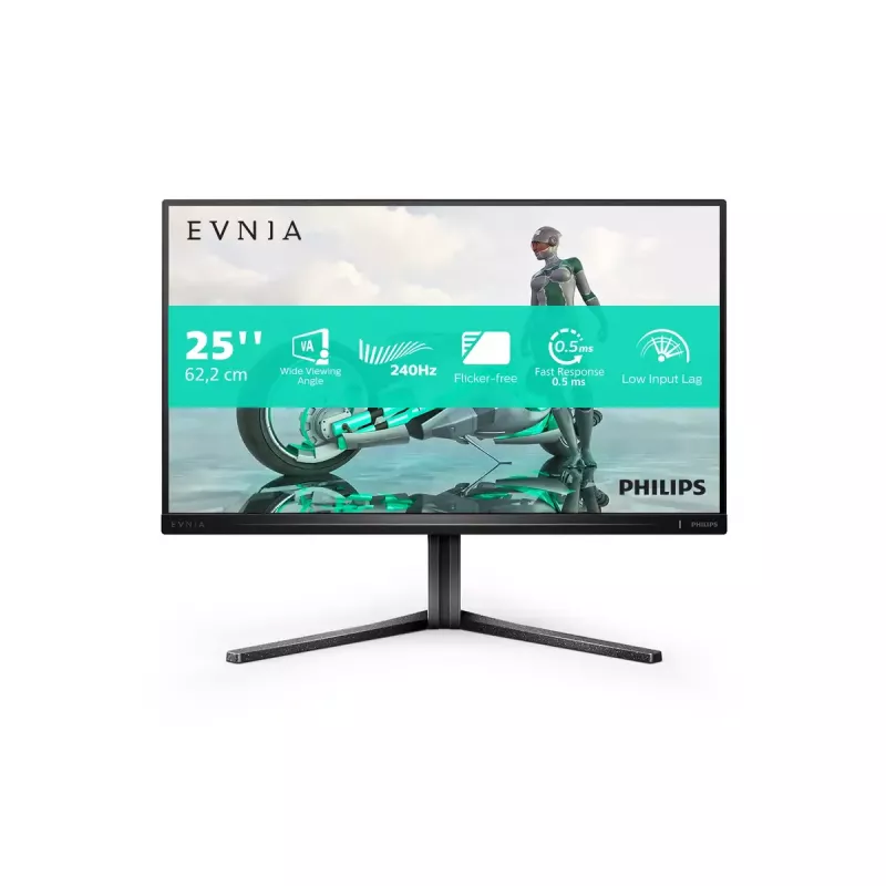 Philips Evnia 25M2N3200W/00 Computer Monitor 62,2 cm (24,5 Zoll) 1920 x 1080 Pixel Full HD LCD Grau