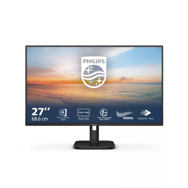 Monitor Philips 1000 Series 27E1N1100A/00 — 27 Zoll Full HD (1920x1080), IPS, 100 Hz, FreeSync, 4 ms, 250 cd/m²