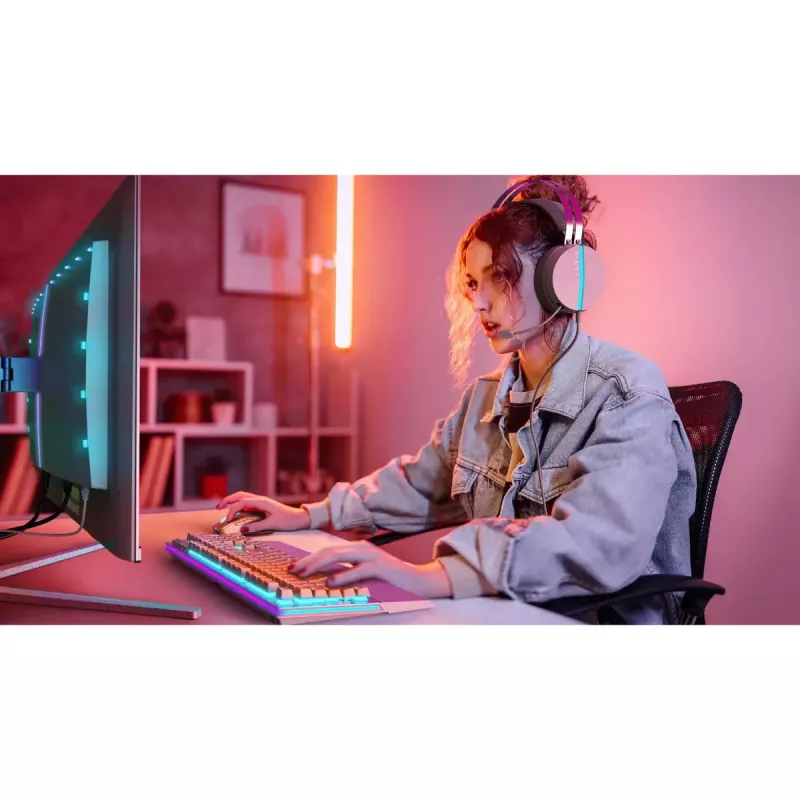 Philips Evnia 8000 32M2N8900/00 Computer Monitor 80 cm (31,5 Zoll) 3840 x 2160 Pixel 4K Ultra HD QD-OLED Weiß