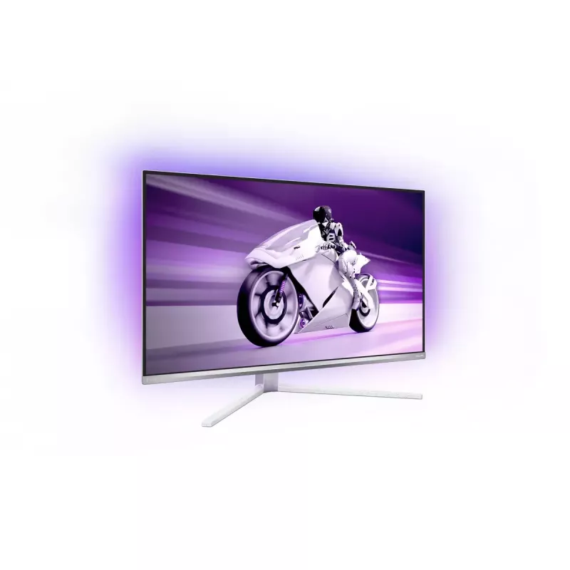 Philips Evnia 8000 32M2N8900/00 Computer Monitor 80 cm (31,5 Zoll) 3840 x 2160 Pixel 4K Ultra HD QD-OLED Weiß