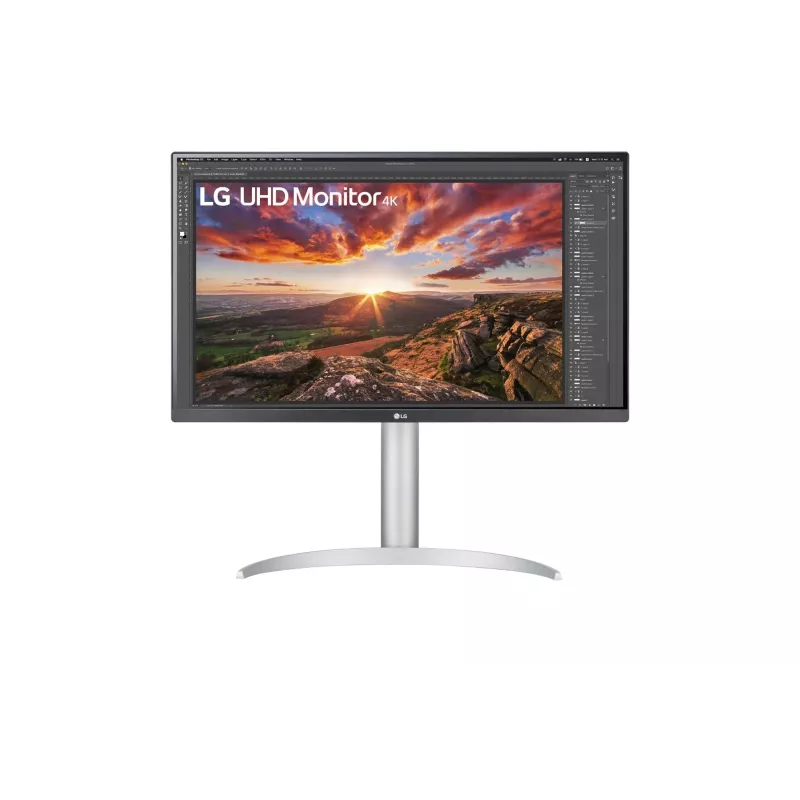 LG 27UP85NP-W Computermonitor 68,6 cm (27 Zoll) 3840 x 2160 Pixel 4K Ultra HD LED Silber