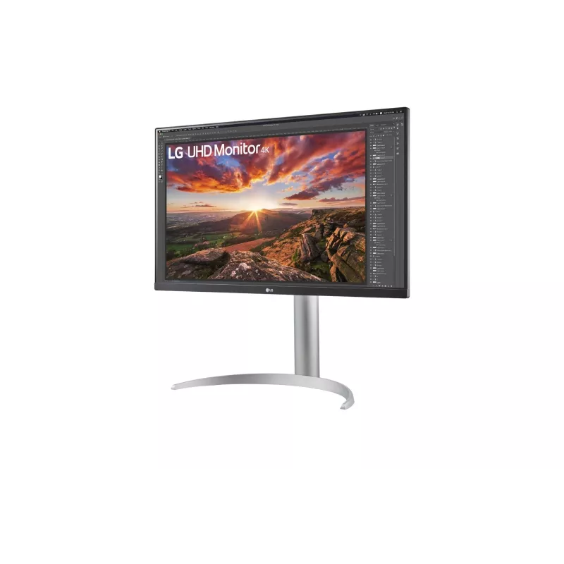 LG 27UP85NP-W Computermonitor 68,6 cm (27 Zoll) 3840 x 2160 Pixel 4K Ultra HD LED Silber