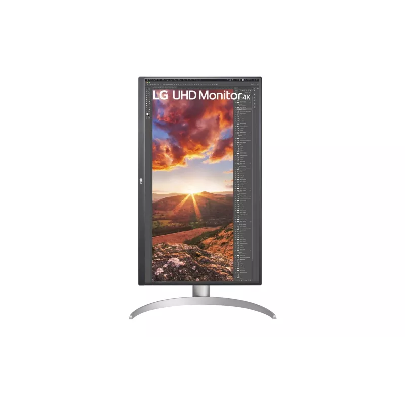 LG 27UP85NP-W Computermonitor 68,6 cm (27 Zoll) 3840 x 2160 Pixel 4K Ultra HD LED Silber