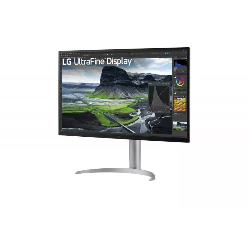 Monitor LG 32UQ850V-W 31,5 Zoll 4K Ultra HD (3840×2160) IPS LED, 60Hz, HDR400, USB-C PD 90W, höhenverstellbar/neigbar/Pivot, VESA