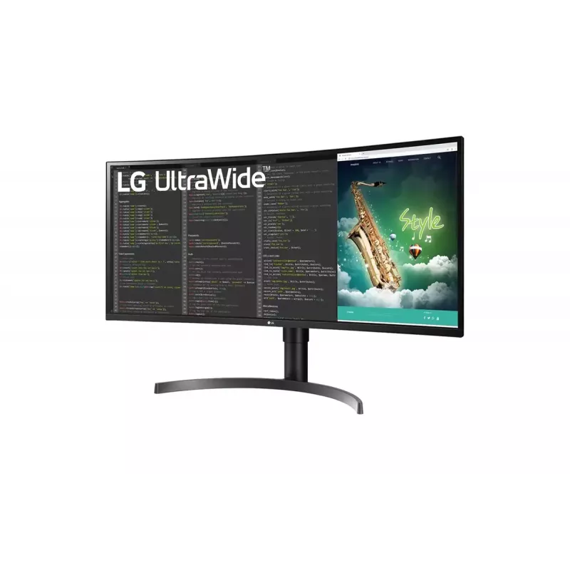LG 35WN75CP-B.AEU Computermonitor 88,9 cm (35 Zoll) 3440 x 1440 Pixel 4K Ultra HD LED Schwarz