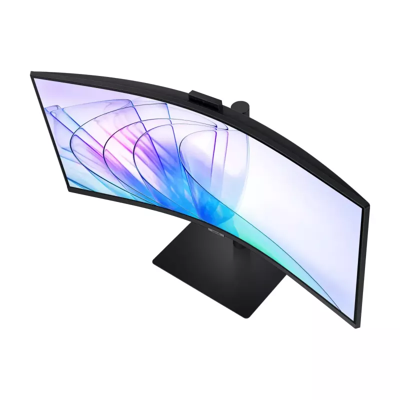 34 Zoll Samsung S65VC UltraWide Quad HD 3440x1440 Curved VA LCD Monitor mit USB-C PD 90W, integrierten Lautsprechern, 100 Hz