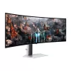 Samsung G93SC Computer Monitor 124,5 cm (49 Zoll) 5120 x 1440 Dual QHD OLED Silber