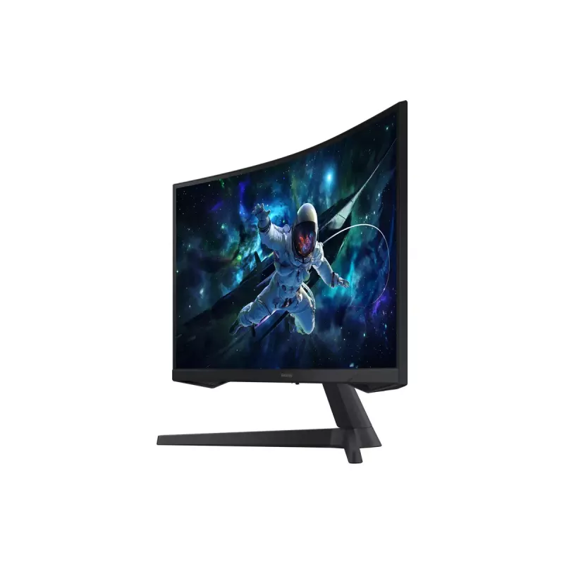 Monitor Samsung G55C 27 Zoll Quad HD 2560x1440 VA LED Curved 1000R, 165Hz, 1ms, FreeSync, VESA, Schwarz