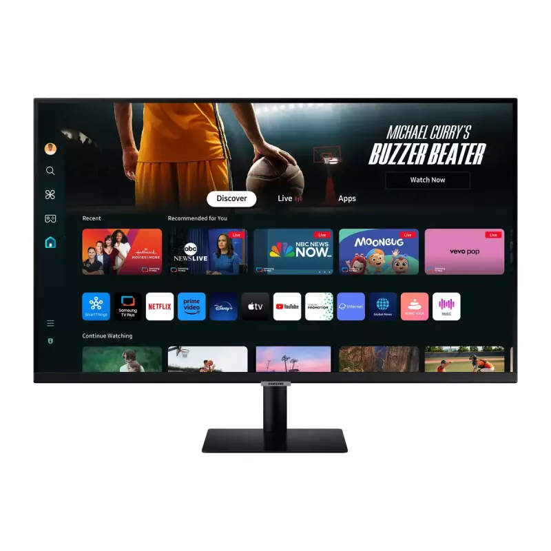 Samsung M70D Computer Monitor 81,3 cm (32 Zoll) 3840 x 2160 Pixel 4K Ultra HD LED Schwarz