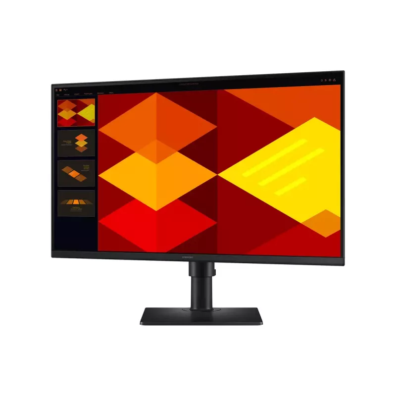 27 Zoll Samsung S40GD LCD-Monitor — 27 Zoll Full HD (1920x1080), IPS, 5 ms, 100 Hz, USB 2.0 Hub, VESA, höhenverstellbar, schwarz