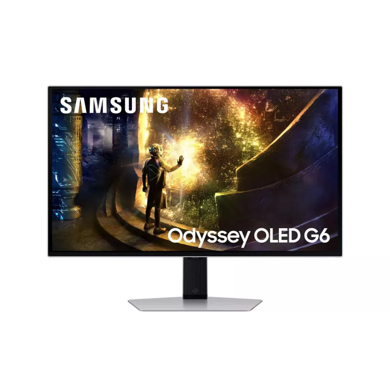 Samsung S27DG610SU Computer-Monitor 68,6 cm (27 Zoll) 2560 x 1440 Pixel Quad HD OLED Silber