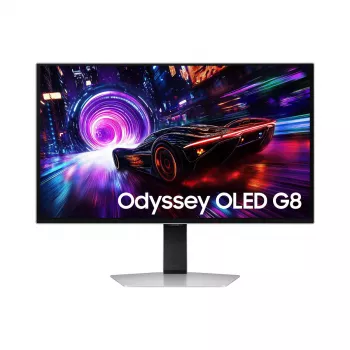 Samsung G81SF Computer-Monitor 68,6 cm (27 Zoll) 3840 x 2160 4K Ultra HD OLED Silber