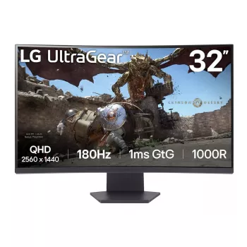 LG 32GS60QC-B Computermonitor 80 cm (31,5 Zoll) 2560 x 1440 Pixel Quad HD LCD Schwarz