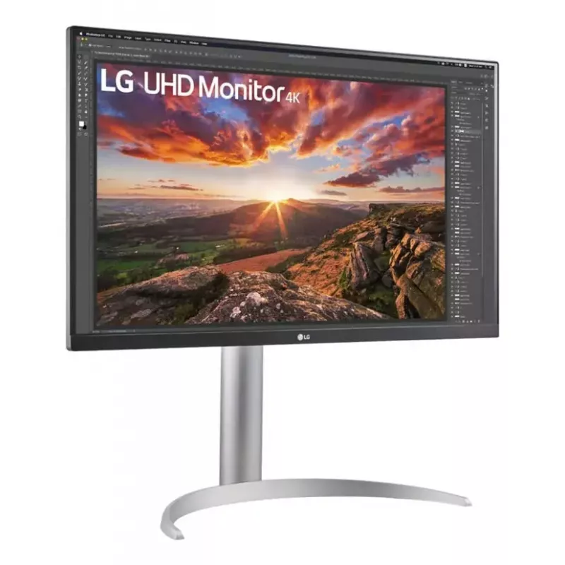 27 Zoll LG 27UP850K-W.AEU 4K UHD IPS LED Monitor, 3840×2160, HDR10, 60Hz, 5ms, USB-C PD 90W, 2×USB-C, 2×HDMI, DisplayPort 1.4, 27 Zoll