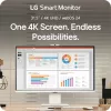 LG 32U850SA-W Computermonitor 80 cm (31,5 Zoll) 3840 x 2160 Pixel 4K Ultra HD LED Weiß