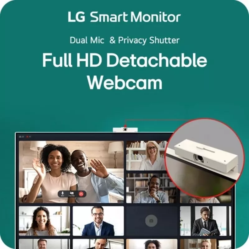 LG 32U850SA-W Computermonitor 80 cm (31,5 Zoll) 3840 x 2160 Pixel 4K Ultra HD LED Weiß