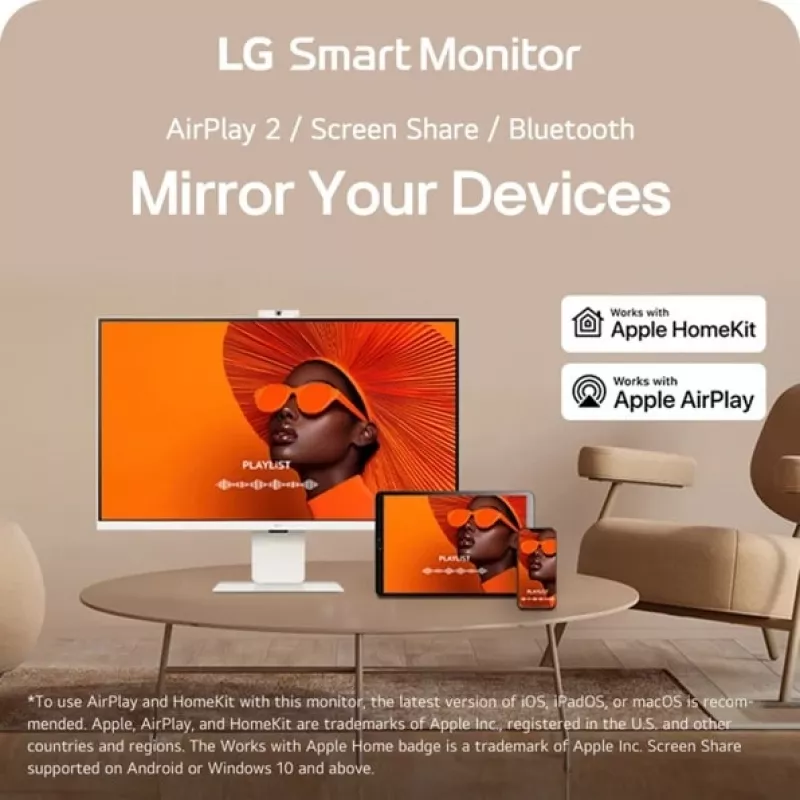 LG 32U850SA-W Computermonitor 80 cm (31,5 Zoll) 3840 x 2160 Pixel 4K Ultra HD LED Weiß