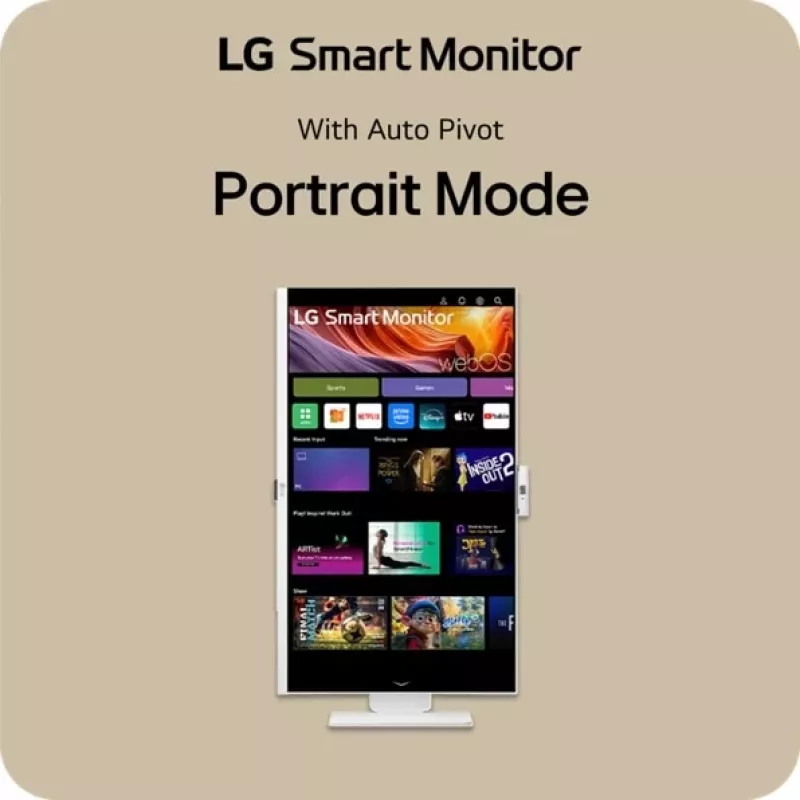 LG 32U850SA-W Computermonitor 80 cm (31,5 Zoll) 3840 x 2160 Pixel 4K Ultra HD LED Weiß