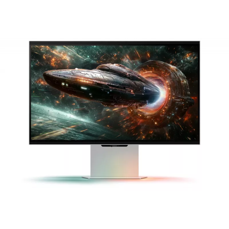 Samsung G90XF Computer Monitor 68,6 cm (27 Zoll) 3840 x 2160 Pixel 4K Ultra HD LCD Silber