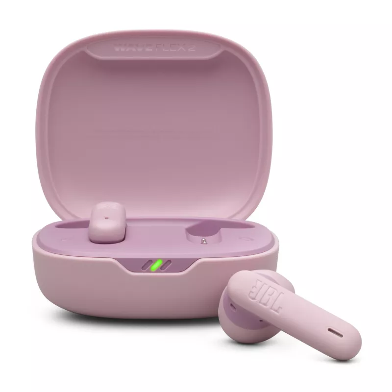 JBL Wave Flex 2 Headset Kabellos In-Ear Anrufe/Musik USB Typ-C Pink