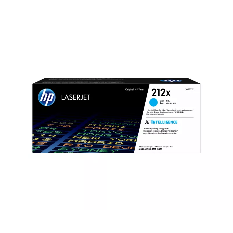 HP 212X Hohe Kapazität Cyan Original LaserJet Tonerkartusche