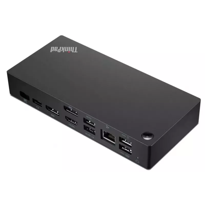 Lenovo ThinkPad Universal USB-C Smart Dock Kabelgebunden USB 3.2 Gen 2 (3.1 Gen 2) Typ-C Schwarz