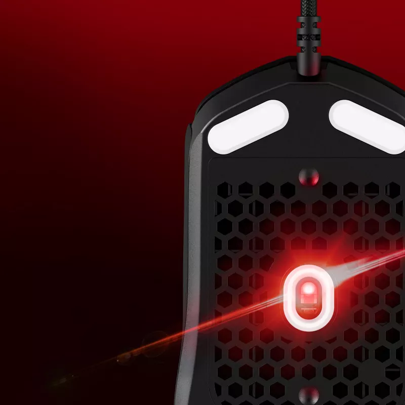 HyperX Pulsefire Haste 2 – Gaming-Maus (Schwarz)