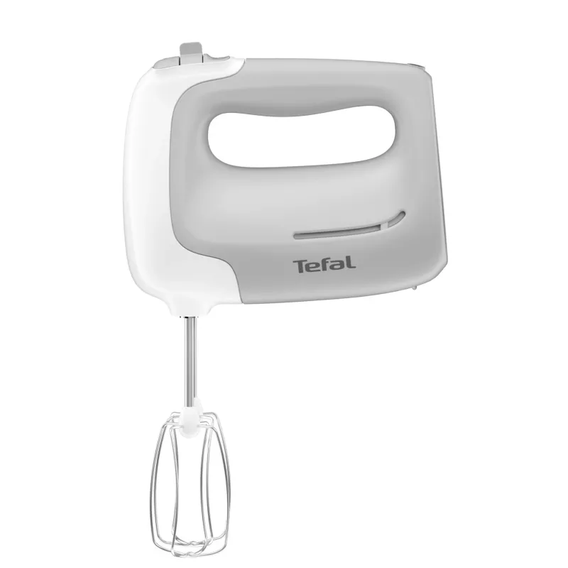 Handmixer Tefal Prep'Mix HT450B — 450 W, 5 Geschwindigkeiten, Turbo, Metallrührbesen, weiß